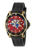 Gucci Dive Quartz Red Dial Black Rubber Strap Watch For Men - YA136325 Authentic Buy Shop Now