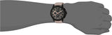 Michael Kors Ryker Chronograph Black Dial Beige Leather Strap Watch For Men - MK8520 Authentic Buy Shop Now