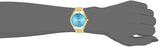 Michael Kors Slim Runway Blue Dial Gold Steel Strap Watch for Women - MK3265 Authentic Buy Shop Now