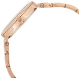 Michael Kors Norie Rose Gold Dial Rose Gold Steel Strap Watch for Women - MK3561 Authentic Buy Shop Now