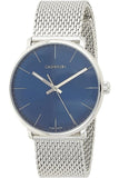 Calvin Klein High Noon Quartz Blue Dial Silver Mesh Bracelet Watch for Men - K8M2112N Authentic Buy Shop Now
