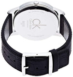 Calvin Klein City Quartz Black Dial Black Leather Strap Watch for Men - K2G2G1C3 Authentic Buy Shop Now