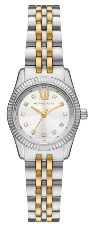 Michael Kors Lexington Analog Silver Dial Two Tone Steel Strap Watch for Women - MK4740 Authentic Buy Shop Now