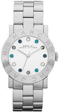 Marc Jacobs Amy White Dial Silver Steel Strap Watch for Women - MBM3140 Authentic Buy Shop Now