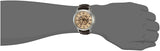 Fossil Grant Chronograph Cream Dial Brown Leather Strap Watch for Men - ME3122 Authentic Buy Shop Now