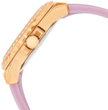 Guess Starlight Diamonds White Dial Purple Rubber Strap Watch for Women - W0846L6 Authentic Buy Shop Now