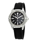 Tag Heuer Aquaracer Diamonds Mother of Pearl Black Dial Black Nylon Strap Watch for Women - WAY131P.FT6092 Authentic Buy Shop Now
