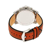 Fossil Grant Chronograph Blue Dial Brown Leather Strap Watch for Men - FS5210 Authentic Buy Shop Now