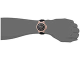 Michael Kors Dylan Chronograph Black Dial Black Rubber Strap Watch For Women - MK8557 Authentic Buy Shop Now