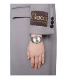 Gucci G Timeless Quartz Silver Dial Silver Steel Strap Watch For Women - YA1264153 Authentic Buy Shop Now
