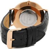 Daniel Wellington Classic Reading White Dial Black Leather Strap Watch For Men - DW00100014 Authentic Buy Shop Now