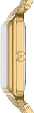 Fossil Raquel Three Hand Date Green Dial Gold Steel Strap Watch For Women - ES5341 Authentic Buy Shop Now