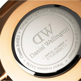 Daniel Wellington Classic Cambridge White Dial Two Tone NATO Strap Watch For Men - DW00100003 Authentic Buy Shop Now
