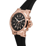 Michael Kors Dylan Black Dial Black Rubber Strap Watch for Men - MK8184 Authentic Buy Shop Now