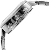 Fossil Retro Analog-Digital Black Dial Silver Steel Strap Watch for Men - FS5890 Authentic Buy Shop Now