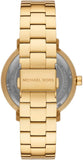 Michael Kors Blake Quartz Black Dial Gold Steel Strap Watch for Men - MK9136 Authentic Buy Shop Now
