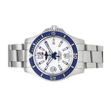 Breitling Superocean 42mm White Dial Silver Steel Strap Watch for Men - A17366D81A1A1 Authentic Buy Shop Now