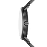 Michael Kors Blake Three-Hand Black Dial Black Steel Strap Watch for Men - MK9135 Authentic Buy Shop Now