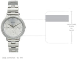 Hugo Boss Prima Silver Dial Silver Steel Strap Watch for Women - 1502570 Authentic Buy Shop Now