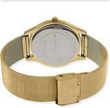 Michael Kors Slim Runway Champagne Dial Gold Mesh Bracelet Watch for Women - MK3282 Authentic Buy Shop Now