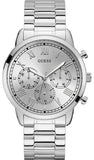 Guess Hendrix Silver Dial Silver Steel Strap Watch for Men - GW0066G1 Authentic Buy Shop Now