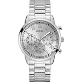 Guess Hendrix Silver Dial Silver Steel Strap Watch for Men - GW0066G1 Authentic Buy Shop Now
