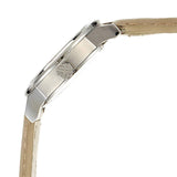 Burberry The City Beige Dial Beige Leather Strap Watch for Women - BU9207 Authentic Buy Shop Now