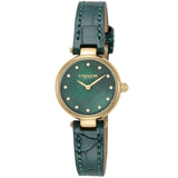 Coach Park Analog Green Dial Green Leather Strap Watch for Women - 14503534 Authentic Buy Shop Now