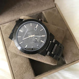Burberry The City Black Dial Black Steel Strap Watch for Men - BU9902 Authentic Buy Shop Now