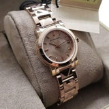 Burberry The City Rose Gold Dial Rose Gold Steel Strap Watch for Women - BU9235 Authentic Buy Shop Now