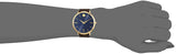 Movado Ultra Slim Blue Dial Brown Leather Strap Watch For Women - 0607092 Authentic Buy Shop Now