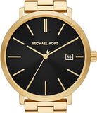 Michael Kors Blake Quartz Black Dial Gold Steel Strap Watch for Men - MK9136 Authentic Buy Shop Now