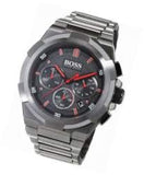 Hugo Boss Supernova Grey Dial Grey Steel Strap Watch for Men - 1513361 Authentic Buy Shop Now