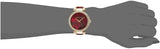 Michael Kors Parker Mother of Pearl Red Dial Two Tone Steel Strap Watch for Women - MK6427 Authentic Buy Shop Now