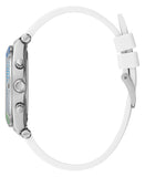 Guess Glitz Pride Limited Edition White Dial White Rubber Strap Watch for Women - GW0407L4 Authentic Buy Shop Now