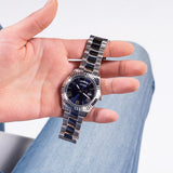 Guess Connoisseur Blue Dial Silver Steel Strap Watch for Men - GW0265G7 Authentic Buy Shop Now