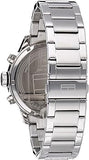 Tommy Hilfiger Cool Sport Multifunction Black Dial Silver Steel Strap Watch for Men - 1791141 Authentic Buy Shop Now