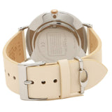 Coach Perry White Dial White Leather Strap Watch for Women - 14503117 Authentic Buy Shop Now