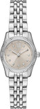 Michael Kors Lexington Three-Hand Silver Dial Silver Steel Strap Watch for Women - MK4843 Authentic Buy Shop Now