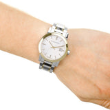 Burberry The City White Dial Two Tone Steel Strap Watch for Women - BU9115 Authentic Buy Shop Now