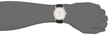 Calvin Klein Infinity Silver Dial Black Leather Strap Watch for Men - K5S341C6 Authentic Buy Shop Now
