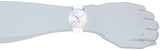 Calvin Klein Accent Silver Dial White Leather Strap Watch for Women - K2Y211K6 Authentic Buy Shop Now
