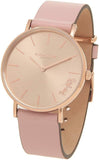 Coach Perry Rose Gold Dial Pink Leather Strap Watch for Women - 14503332-C Authentic Buy Shop Now
