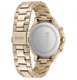 Hugo Boss Hera Blue Dial Gold Steel Strap Watch for Women - 1502566 Authentic Buy Shop Now
