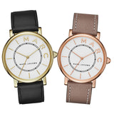 Marc Jacobs Roxy White Dial Black Leather Strap Watch for Women - MJ1532 Authentic Buy Shop Now