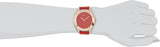 Marc Jacobs Blade Red Dial Red Leather Strap Watch for Women - MBM1204 Authentic Buy Shop Now