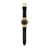 Michael Kors Everest Three-Hand Crystals Black Dial Black Rubber Strap Watch for Women - MK7440 Authentic Buy Shop Now