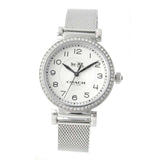 Coach Madison White Dial Silver Mesh Bracelet Watch for Women - 14502651 Authentic Buy Shop Now