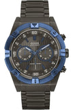 Guess Sport Analog Grey Dial Grey Steel Strap Watch for Men - W0377G5 Authentic Buy Shop Now