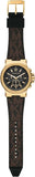 Michael Kors Dylan Chronograph Black Dial Brown Rubber Strap Watch For Men - MK8904 Authentic Buy Shop Now